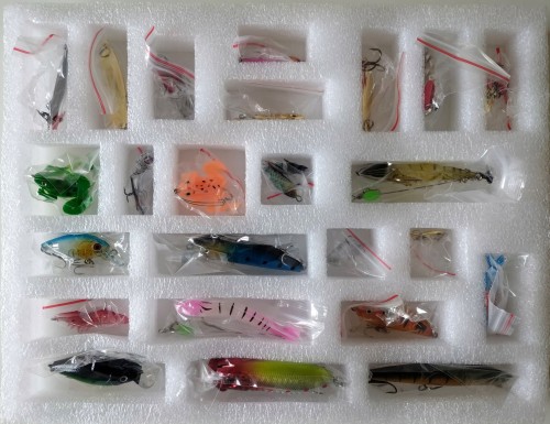 Kalendarz Adwentowy Wędkarski dla Wędkarza 24 Przynęty Prezent na Święta
