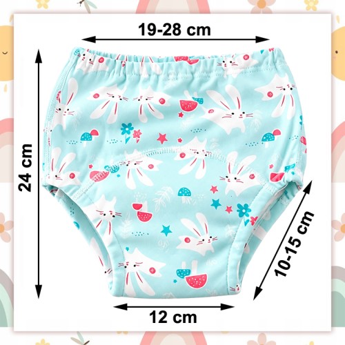 Majtki pieluchy treningowe 12-16 kg pieluchomajtki króliki