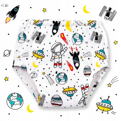 Majtki pieluchy treningowe 12-16 kg pieluchomajtki dla chłopca zestaw 3 szt.