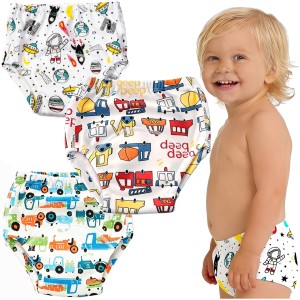 Majtki pieluchy treningowe 12-16 kg pieluchomajtki dla chłopca zestaw 3 szt.