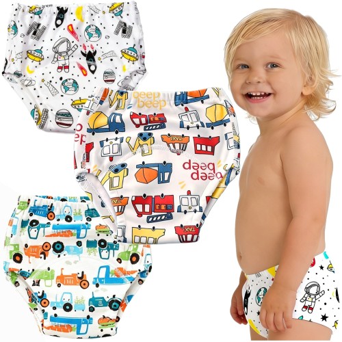 Majtki pieluchy treningowe 12-16 kg pieluchomajtki dla chłopca zestaw 3 szt.