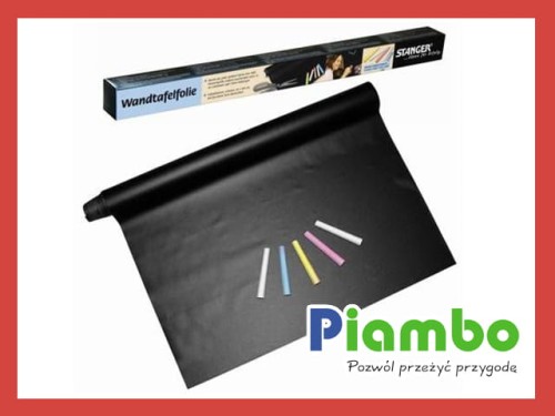 Tablica kredowa samoprzylepna tapeta 45 x 200 cm kreda