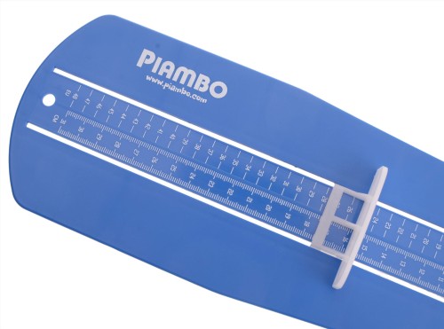 Miarka do pomiaru długości stóp i rozmiaru obuwia