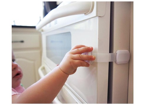 Blokada zabezpieczenie regulowane do szafek szuflad 079B