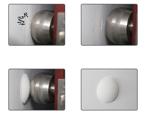 Odbojnik samoprzylepny sienny 4szt