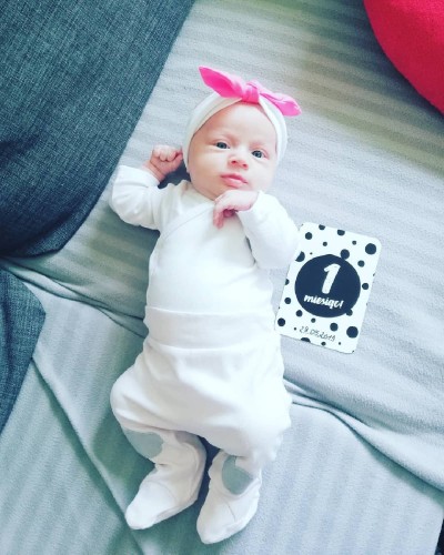 Karty do zdjęć mój pierwszy rok z życia w kopercie 