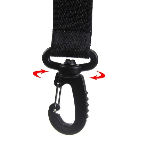 Zestaw haczyków do wózka uchwyty na rzep zaczepy, 2 sztuki