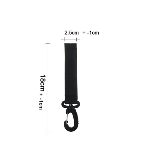 Zestaw haczyków do wózka uchwyty na rzep zaczepy, 2 sztuki