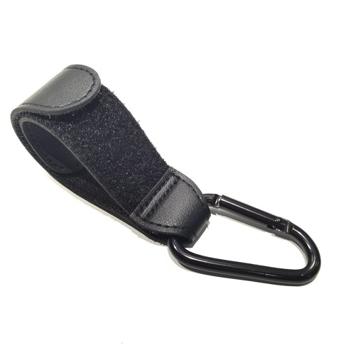 Uchwyt haczyk zaczep do wózka na torbę rzep