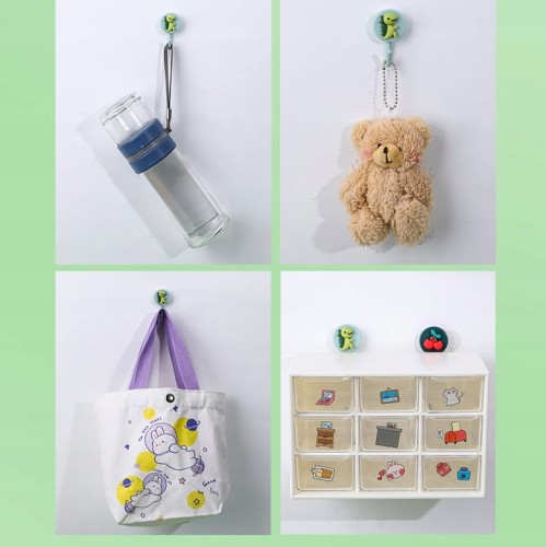 Wieszak wieszaczek haczyk plastikowy dla dzieci na ręcznik truskawka