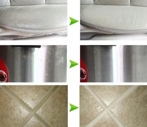 Magiczna gąbka do czyszczenia plam sprzątania mycia trudnych zabrudzeń