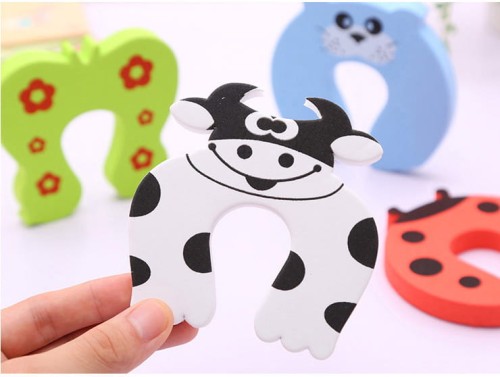 Zabezpieczenie blokada do drzwi piankowa krowa