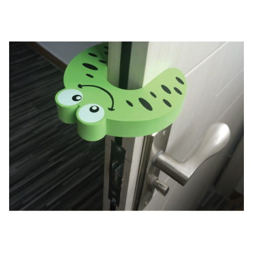 Zabezpieczenie blokada do drzwi piankowa żabka