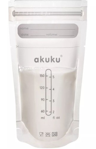 Woreczki torebki do przechowywania pokarmu Akuku 30x150 ml 