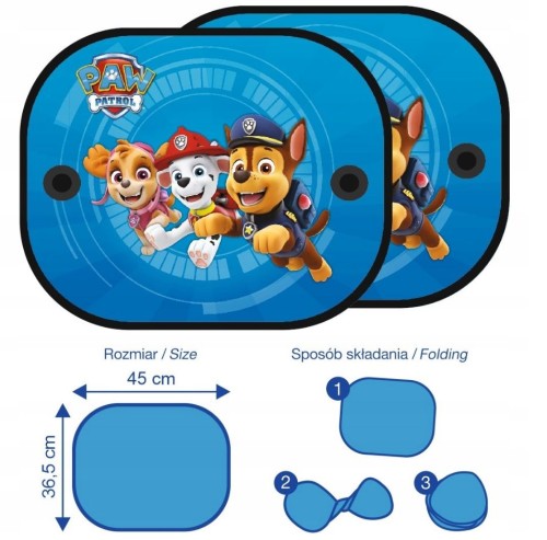 Zasłonki przeciwsłoneczne Osłonki na szyby Psi