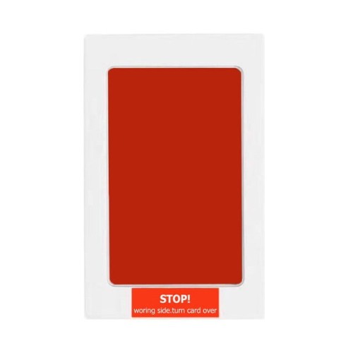 Zestaw do odcisków stópki rączki dziecka - czerwony