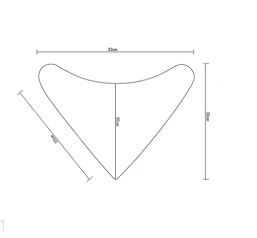 Apaszka śliniak bandanka bawełniana