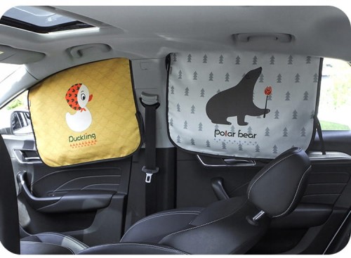 Osłona przeciwsłoneczna roleta do samochodu auta na magnes ochrona UV