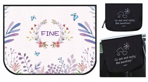 Osłona przeciwsłoneczna roleta do samochodu auta na magnes ochrona UV