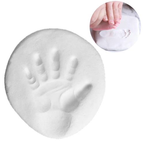 Glinka do odcisku stópki rączki dziecka pamiątkowy odcisk prezent na narodziny dla niemowlaka