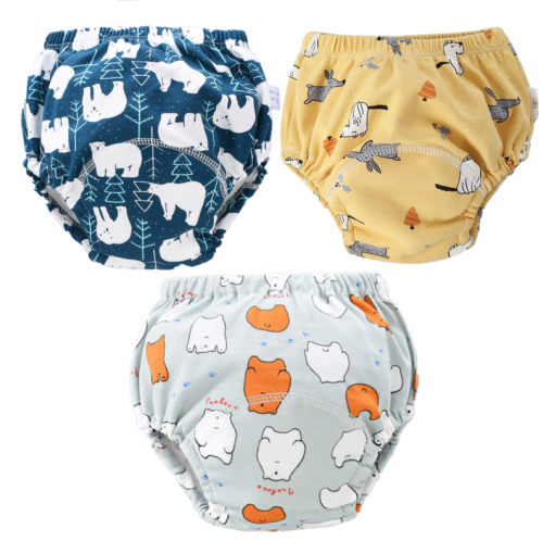 Majtki pieluchy treningowe bielizna dla dzieci 3 szt. do nauki nocnika