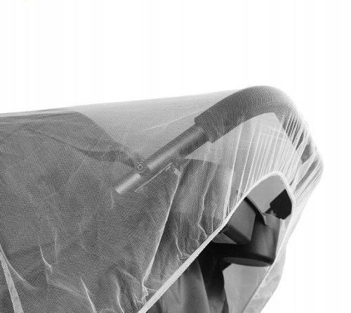 Moskitiera do wózka uniwersalna siatka na owady na gumce