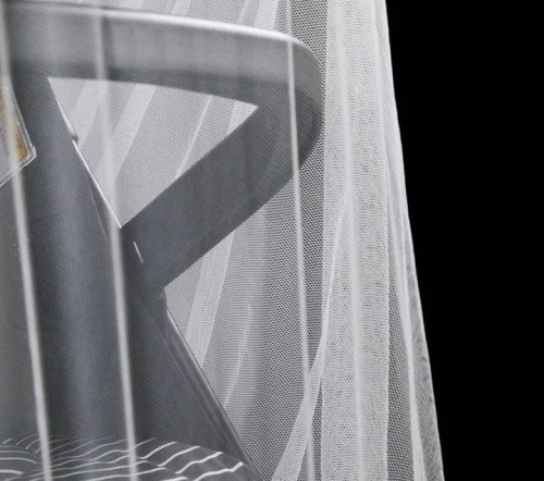 Moskitiera do wózka uniwersalna siatka na owady na gumce