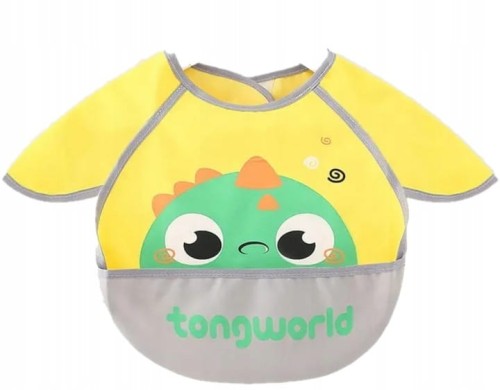 Śliniak dziecięcy do karmienia bez rękawów  