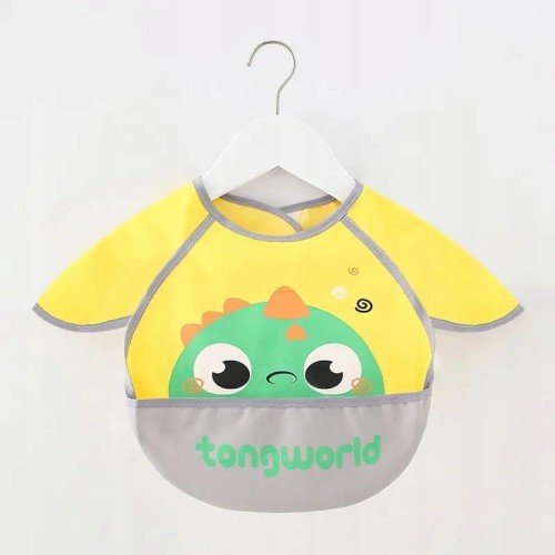 Śliniak dziecięcy do karmienia bez rękawów  