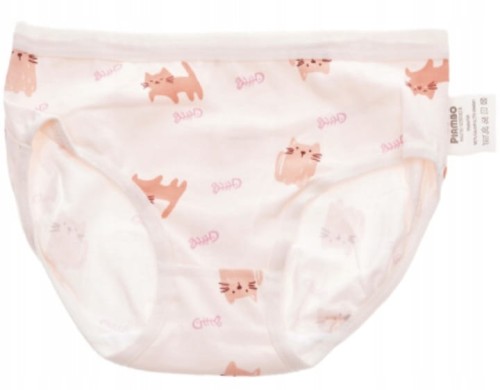 Majtki dla dziewczynki figi bawełna 4 szt. 128-134