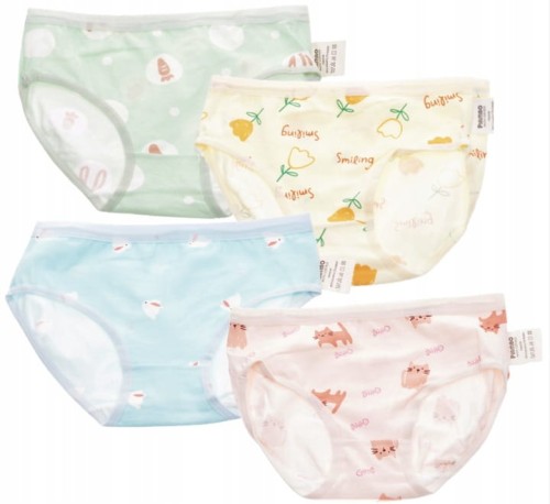 Majtki dla dziewczynki figi bawełna 4 szt.  110 -116