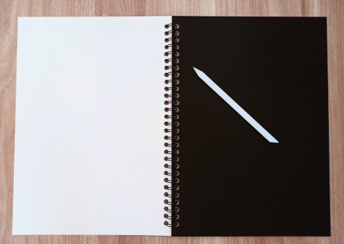 Notes do zdrapywania wydrapywanka tęczowa 26x19 cm