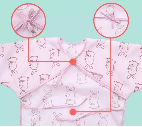 Fartuszek śliniak ochronny z kieszonką i rękawami do BLW