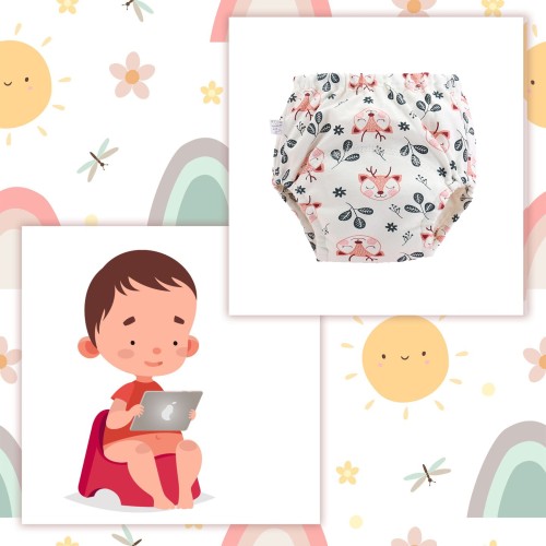 Majtki pieluchy treningowe 12-16 kg model 8 jelonki do odpieluchowania